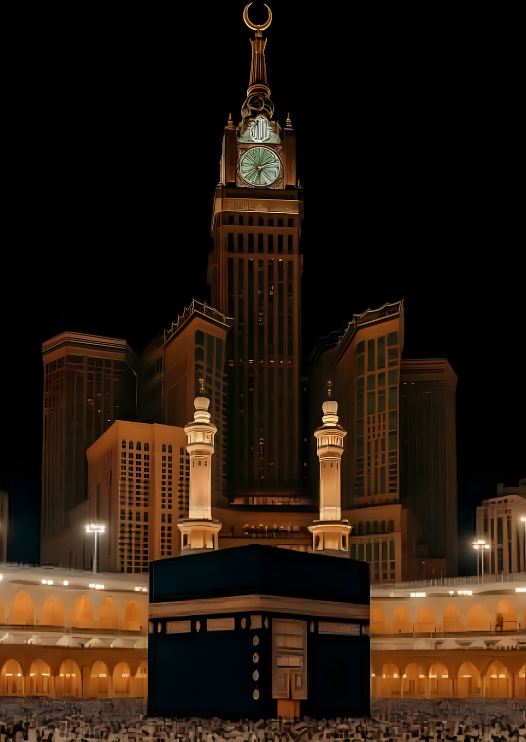 Makkah Mosque & Clock Tower: Spiritual Harmony In Art