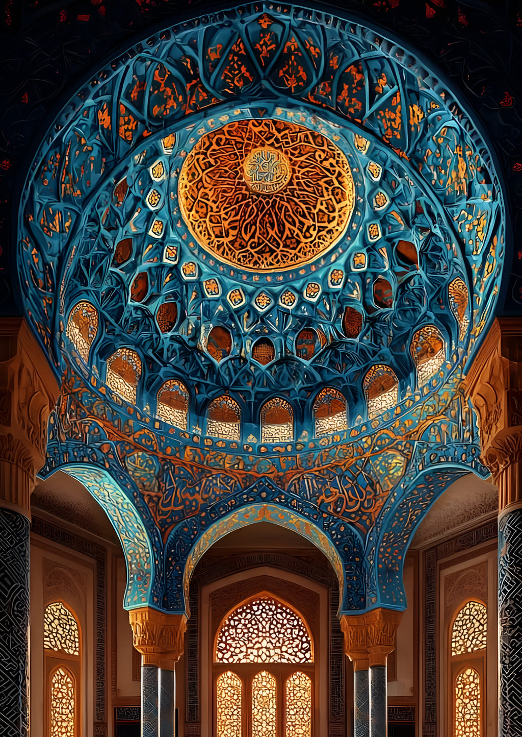 Celestial Vault: The Luminous Zenith