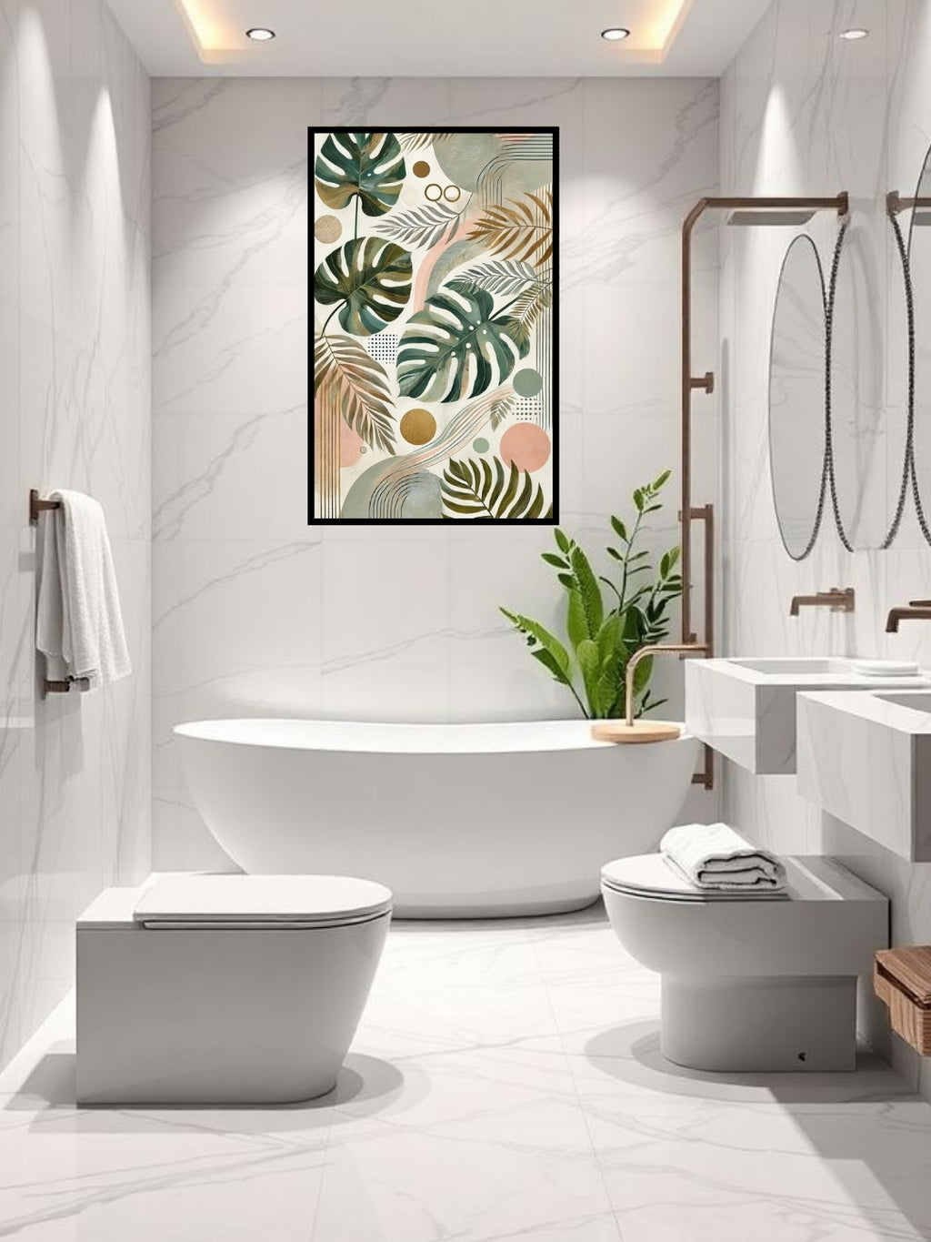 Verdant Geometric Harmony