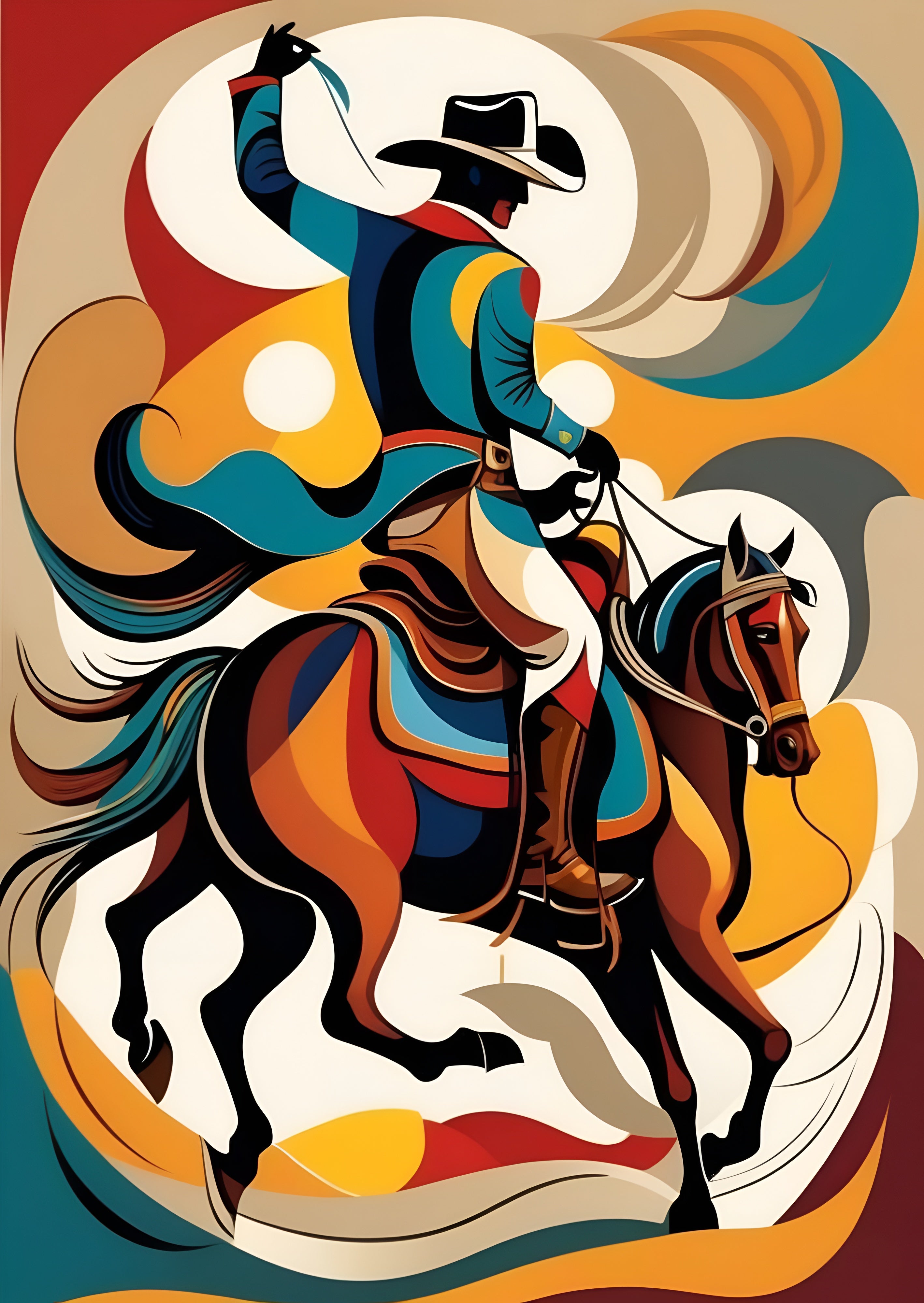 Galloping Gaze: The Modern Rodeo