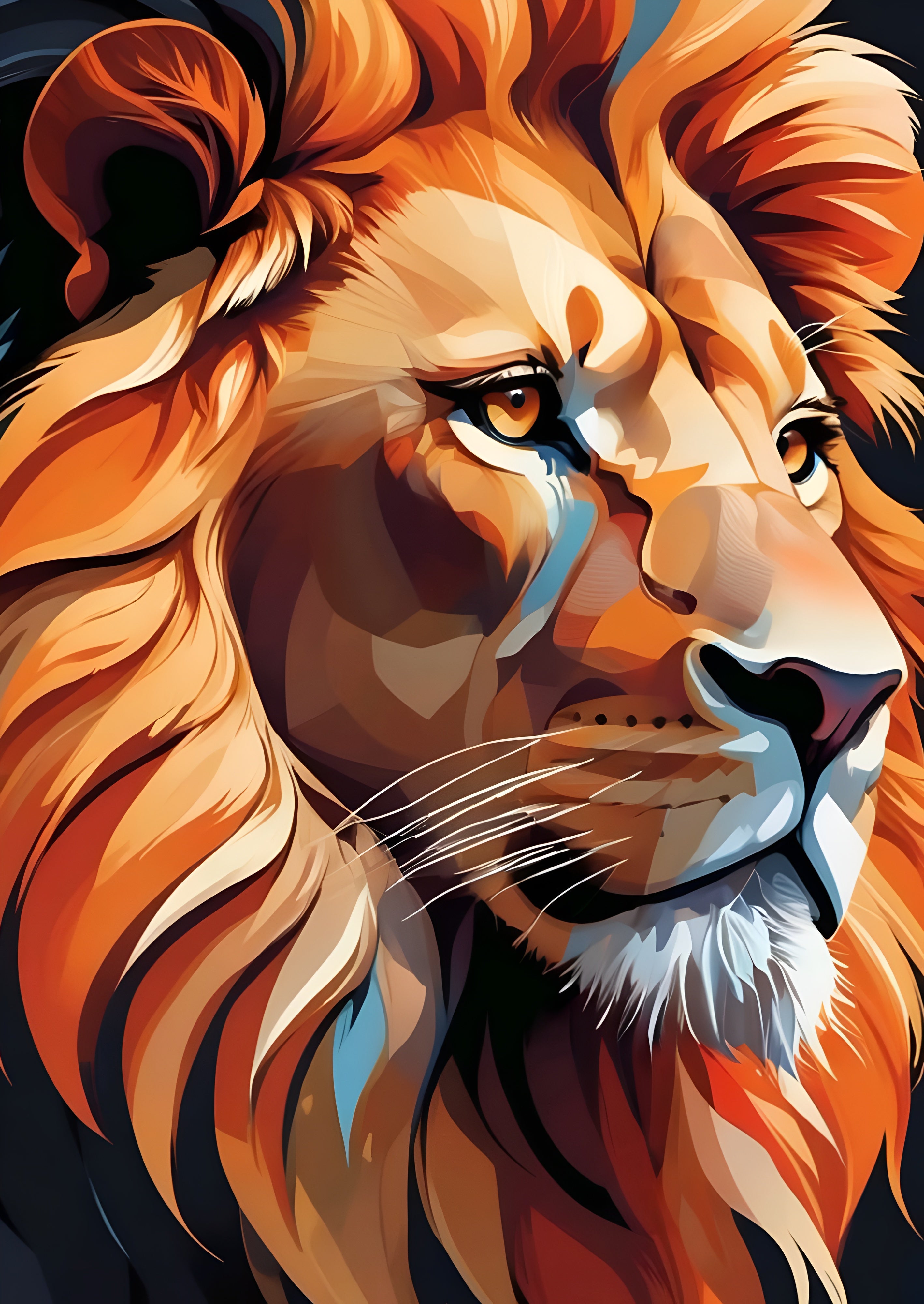 Primal Gaze: The Regal Monarch