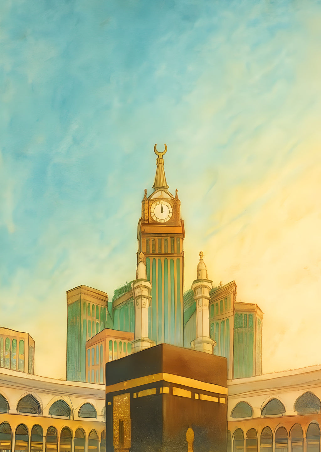 Celestial Anchor: The Clock of Time