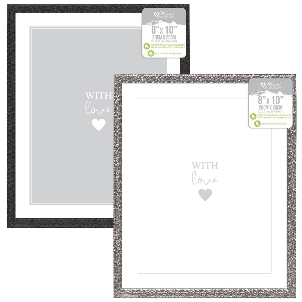 Devon Blk-Sil 8x10 Inch Frame